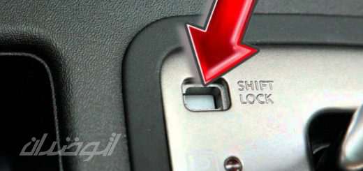 دکمه shift lock release